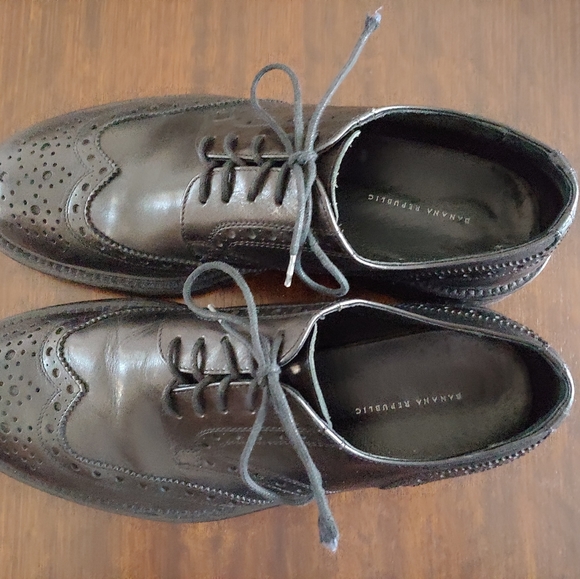 Banana Republic Leather Brogue Derby's mad in Italy - Picture 5 of 9